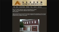 Desktop Screenshot of alliedaccountservices.com
